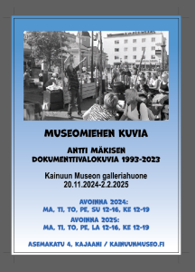 Näyttelyyn mainos juliste